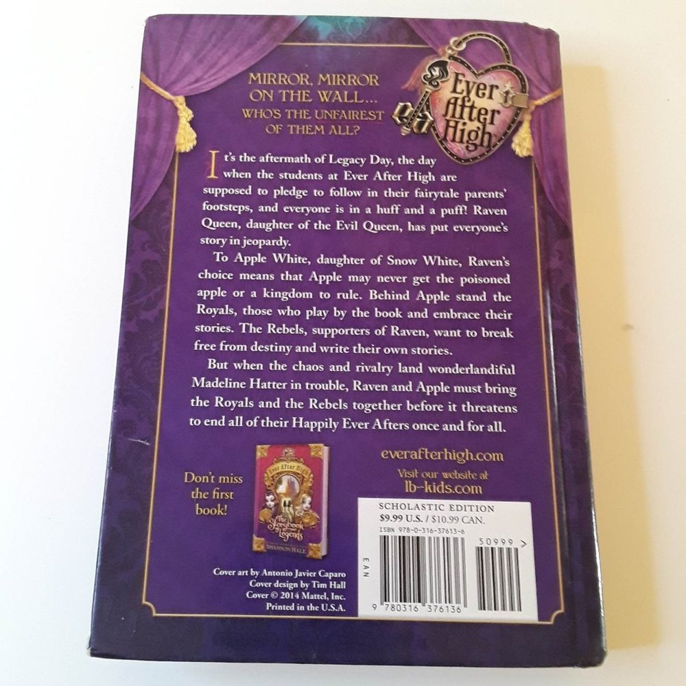 SHANNON HALE - EVER AFTER HIGH - THE UNFAIREST OF THEM ALL - 2014 FIRST EDITION - Picture 2 of 5